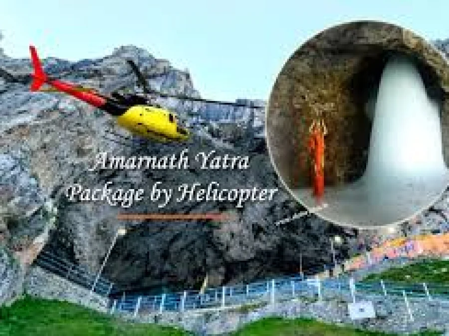 Amarnath Ji Helicopter Yatra via Sonmarg